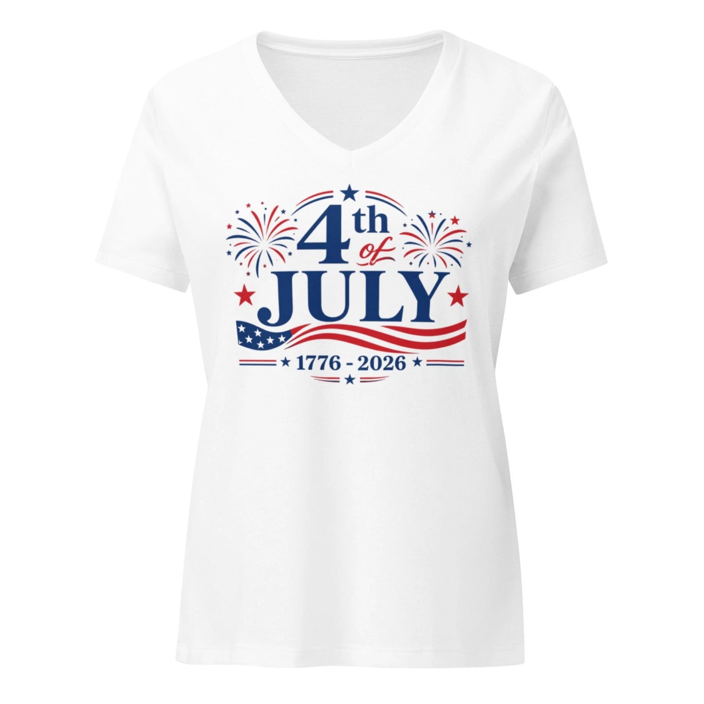Women’s relaxed v-neck t-shirt