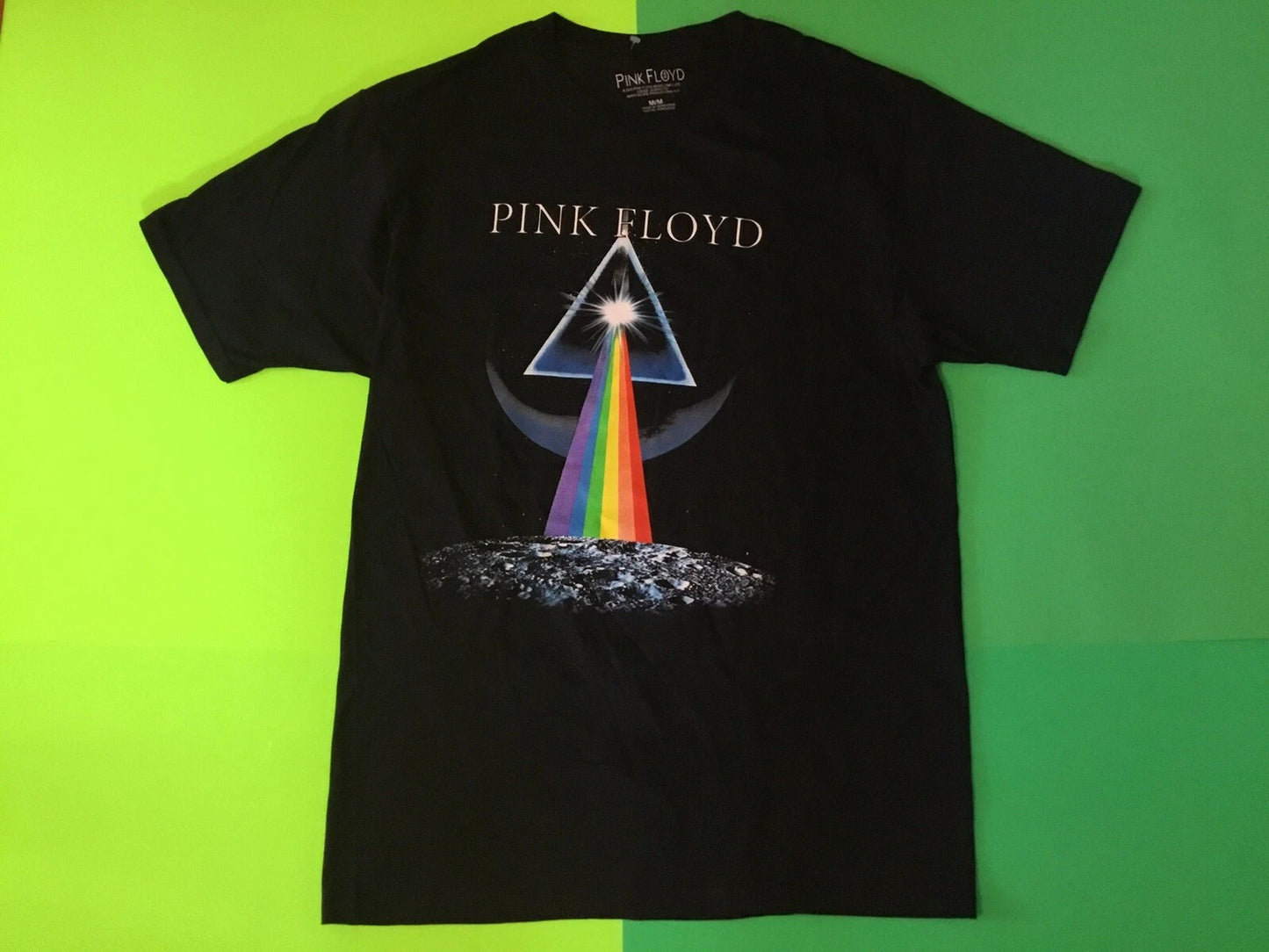 New Perryscope Productions LLC PINK FLOYD Men’s Short Sleeve T-Shirt Sz M Black