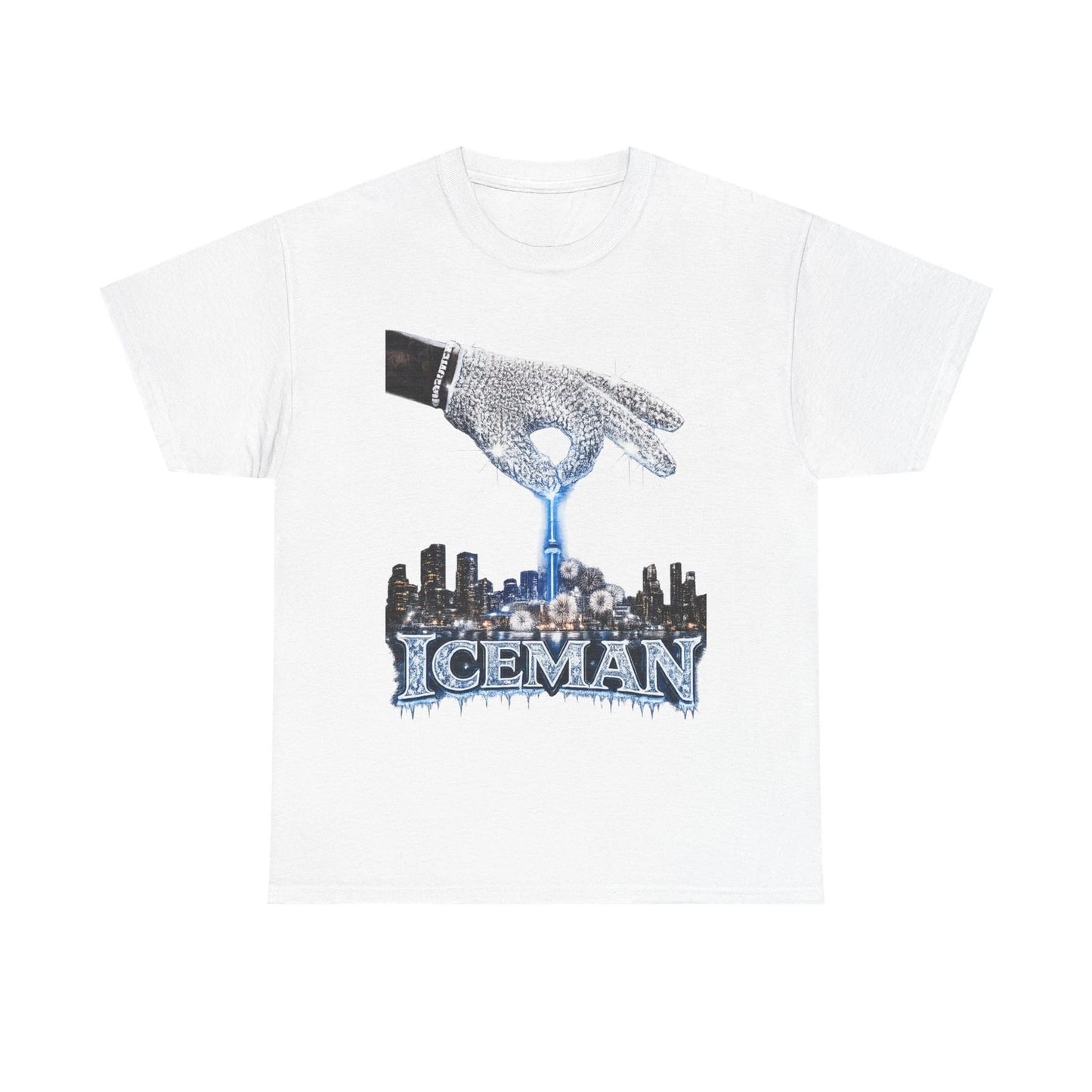 Drake “ICEMAN” Retro Heavy Graphic T-Shirt