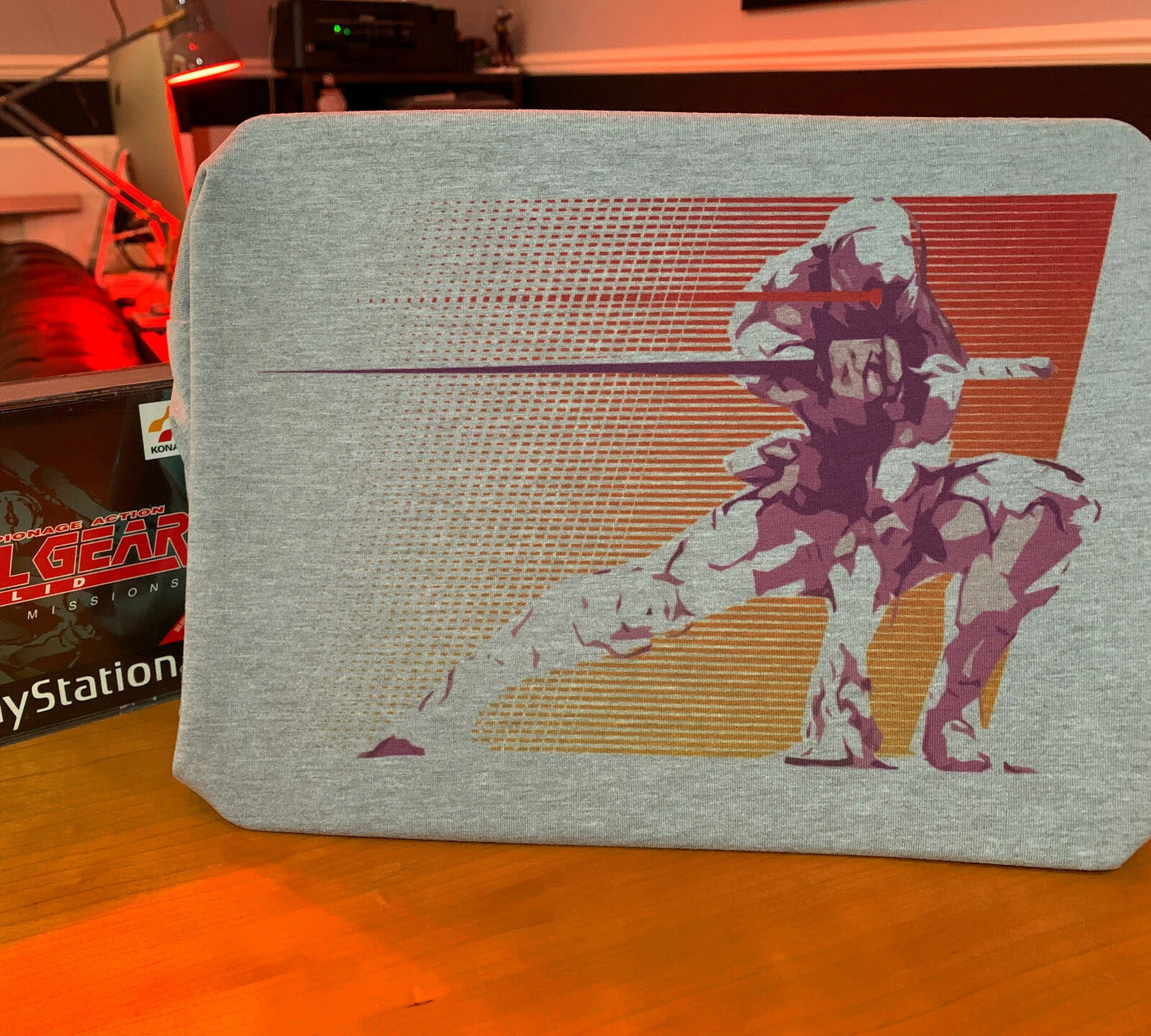 Grey Fox Cyber Ninja Frank Jaeger T-Shirt - Inspired by Kojima Metal Gear Solid