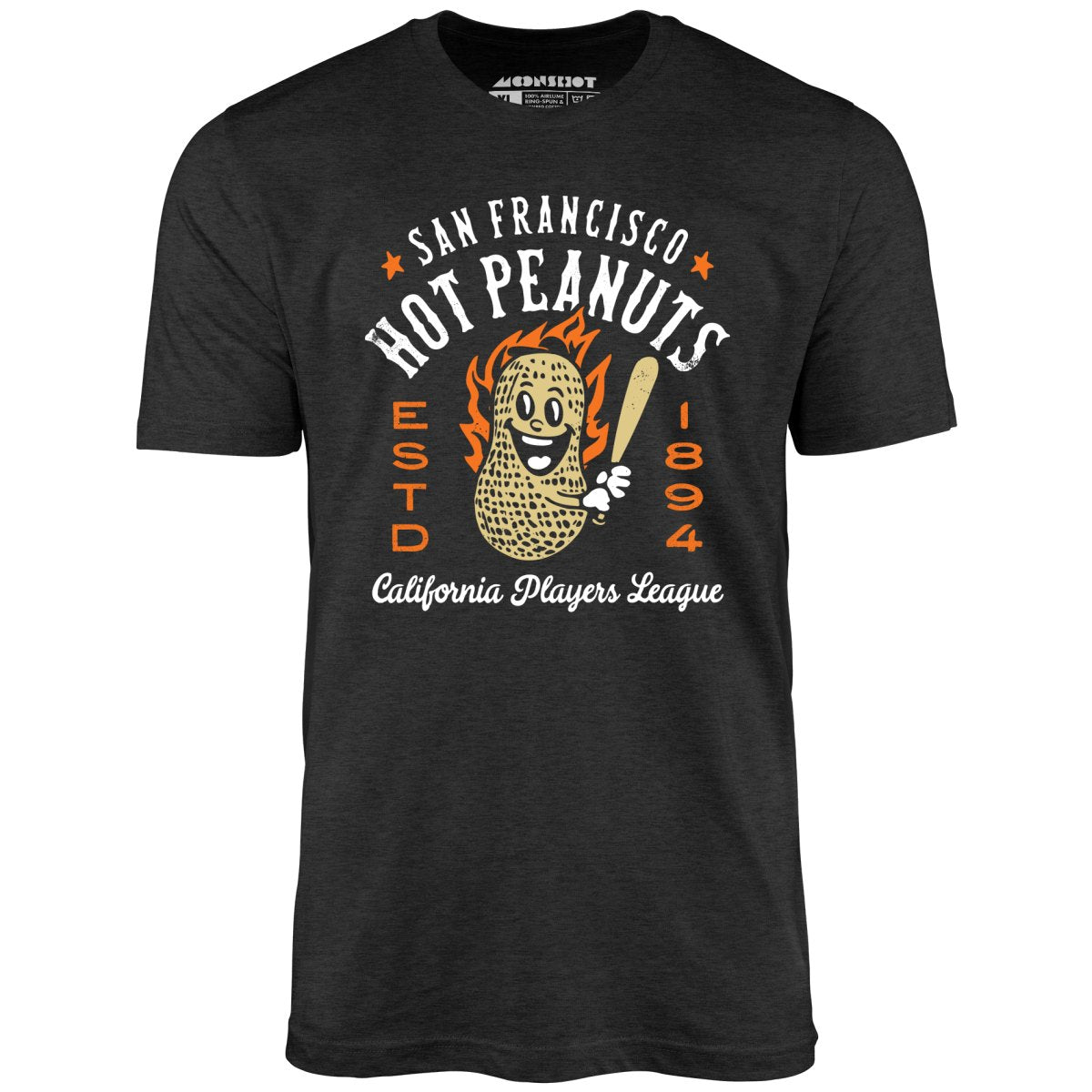 San Francisco Hot Peanuts - California - Vintage Defunct Baseball Teams - Unisex T-Shirt