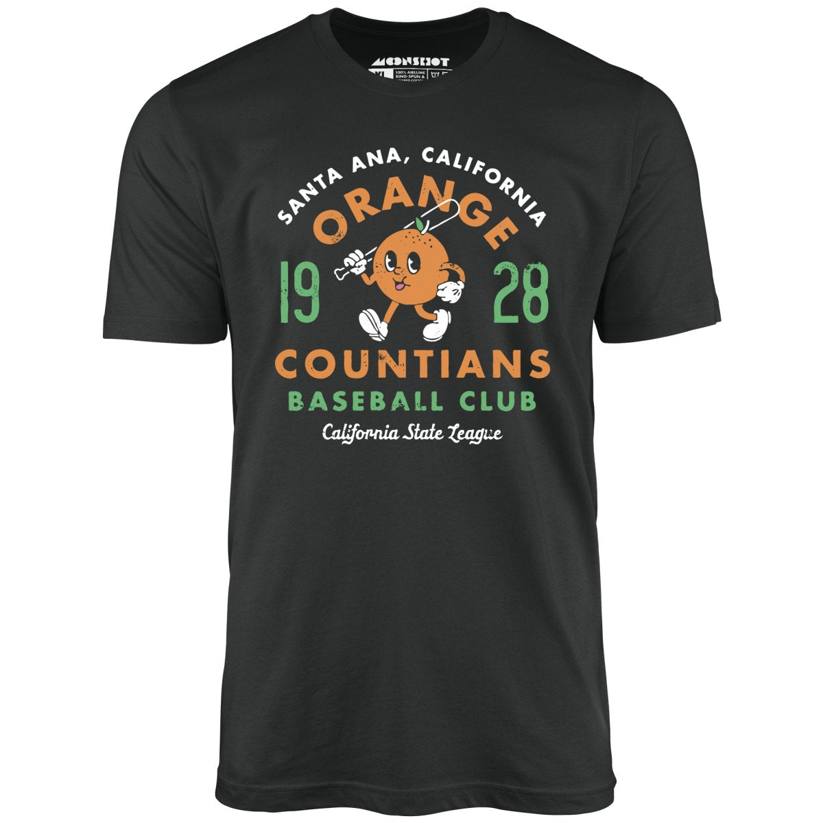Santa Ana Orange Countians - California - Vintage Defunct Baseball Teams - Unisex T-Shirt