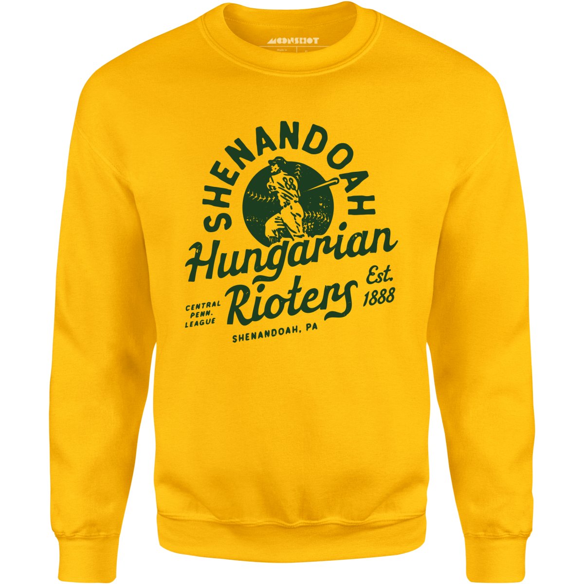 Shenandoah Hungarian Rioters - Pennsylvania - Vintage Defunct Baseball Teams - Unisex Sweatshirt