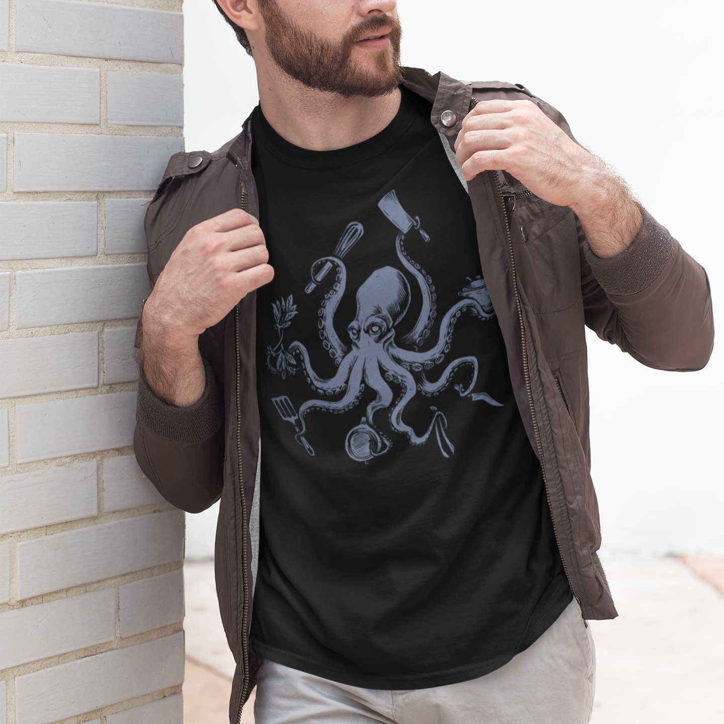 Chef Octopus Unisex Tee