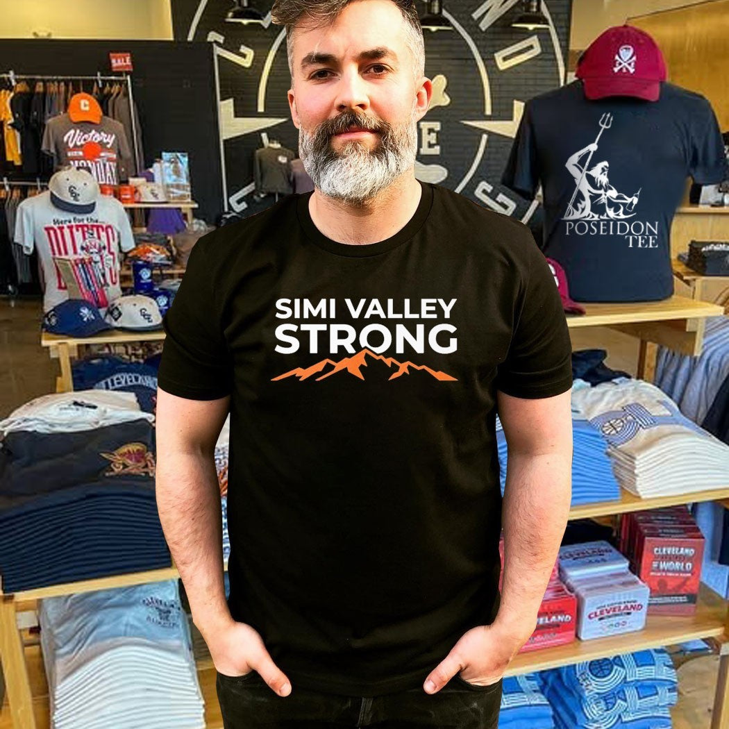 Simi Valley Strong Community Pride Mountain T-shirt