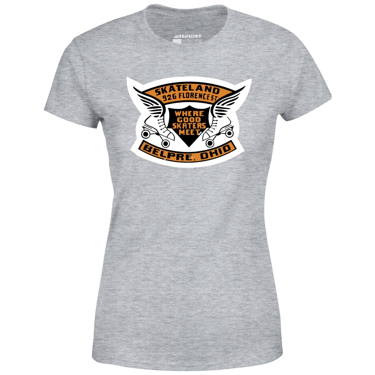 Skateland - Belpre, OH - Vintage Roller Rink - Women's T-Shirt