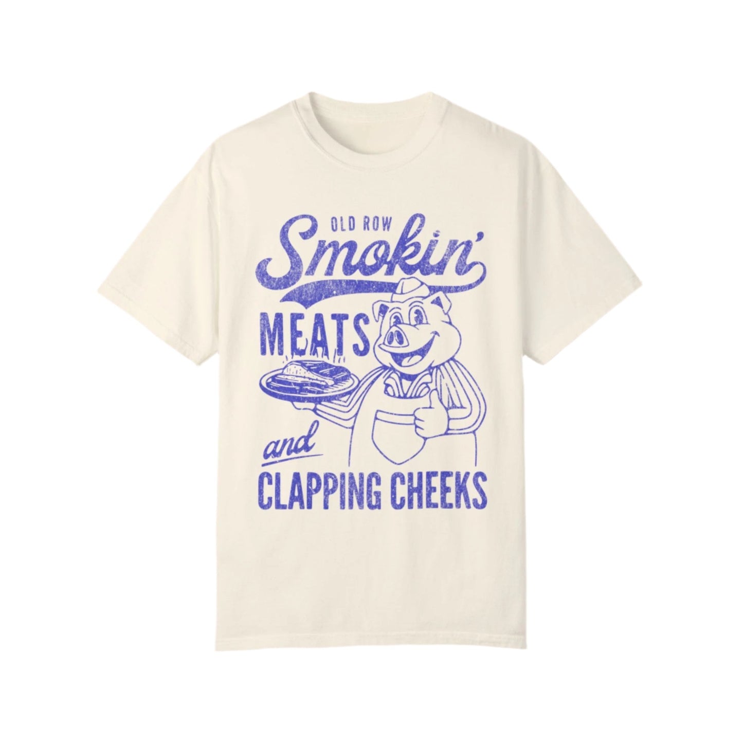 Smoking Meats and Clapping Cheeks Vintage Graphic T-Shirt