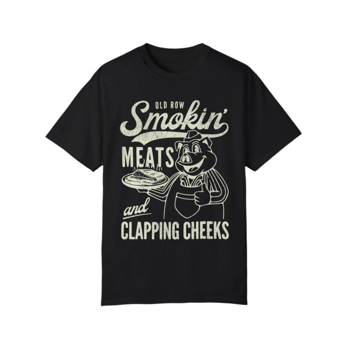 Smoking Meats and Clapping Cheeks Vintage Graphic T-Shirt