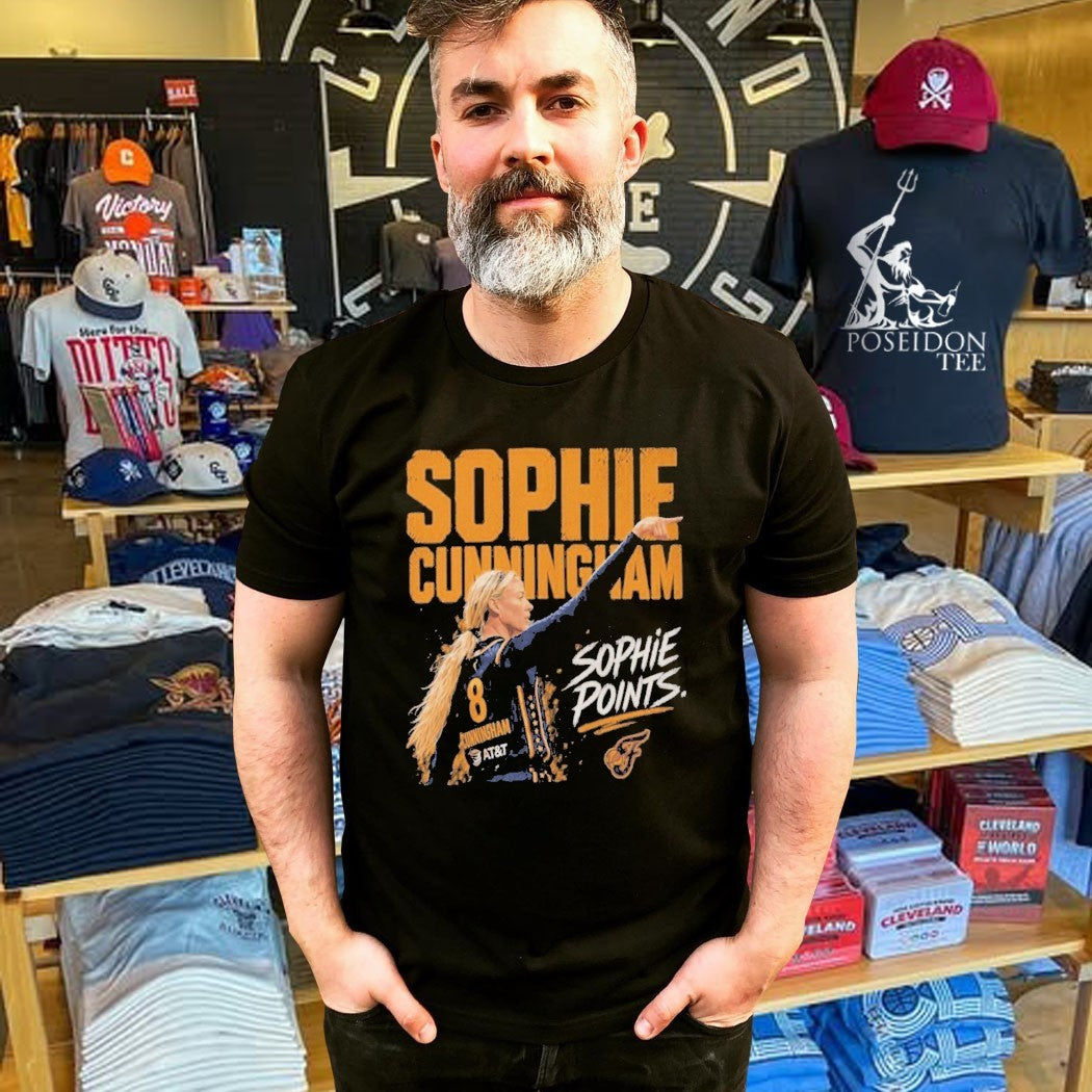 Sophie Cunningham Indiana Fever Pointing T-shirt