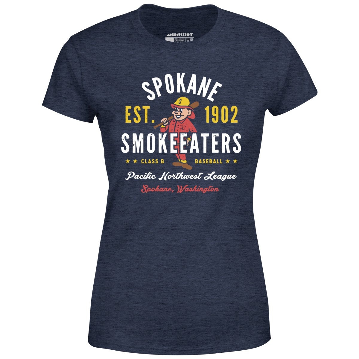 Spokane Smoke Eaters - Washington - Vintage Defunct Baseball Teams - Women's T-Shirt