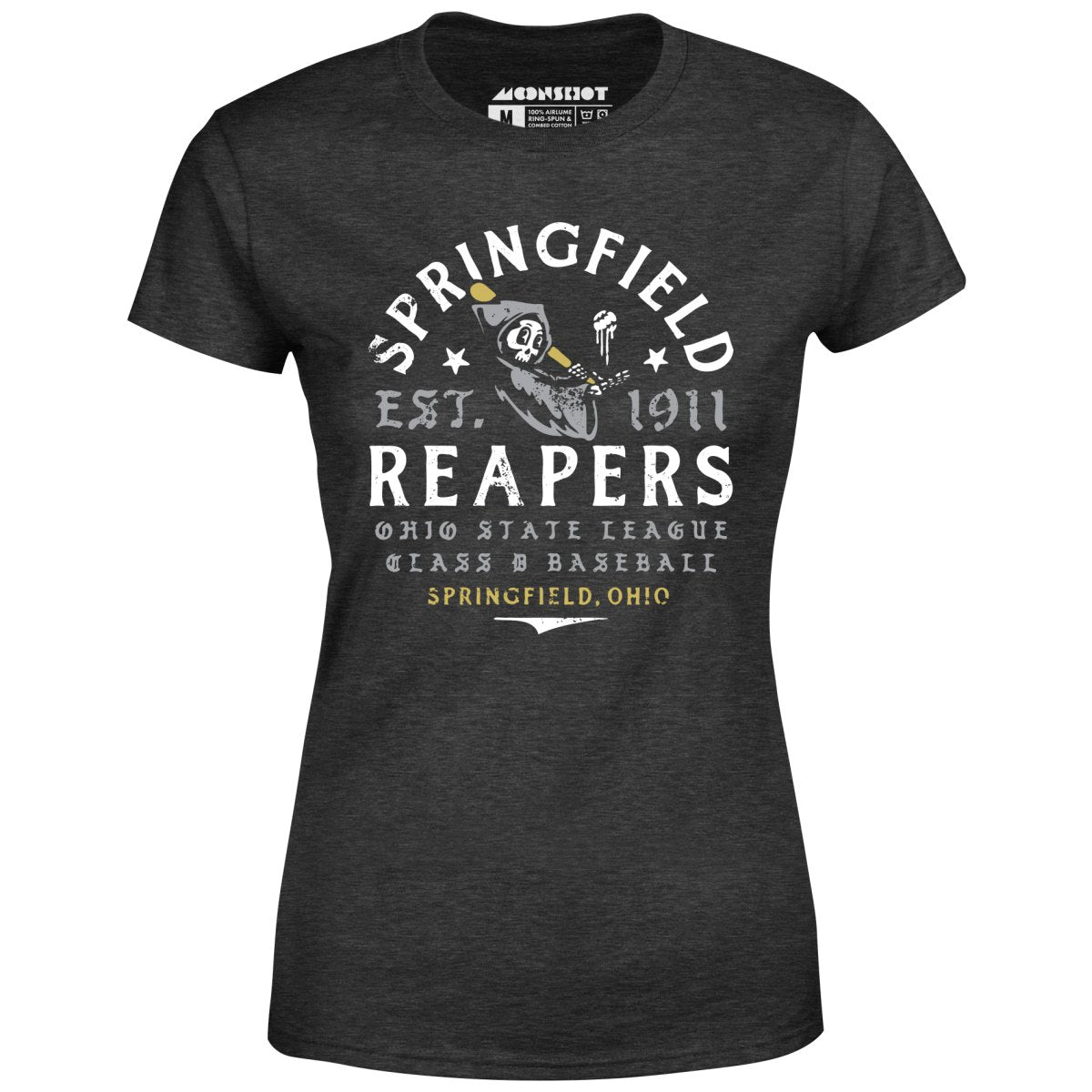 Springfield Reapers - Ohio - Vintage Defunct Baseball Teams - Women's T-Shirt