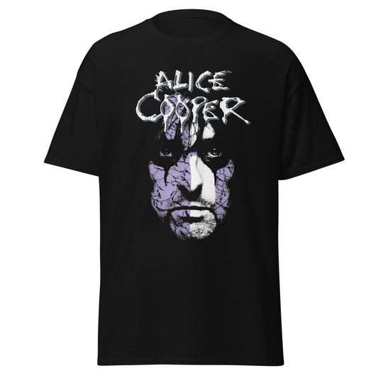 Alice Cooper Early 2000s Vintage Jumbo Print T Shirt Black