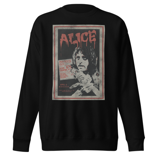 Alice Cooper Madhouse Vintage Sweatshirt