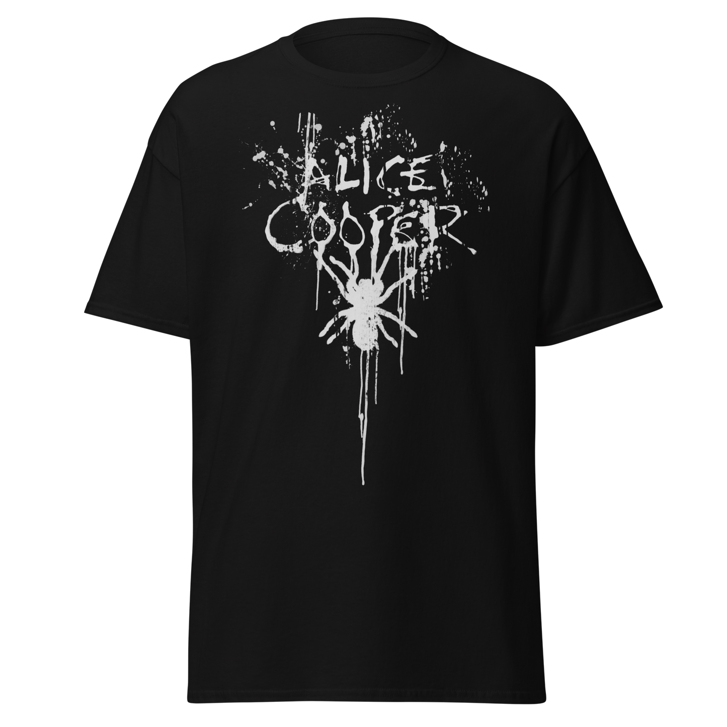 Alice Cooper Spider Drip Jumbo Print T Shirt