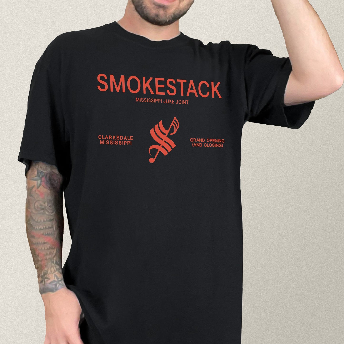 Smokestack Juke Joint Solid Graphic Tee