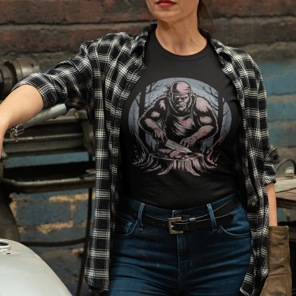 Bigfoot Chef Unisex Tee