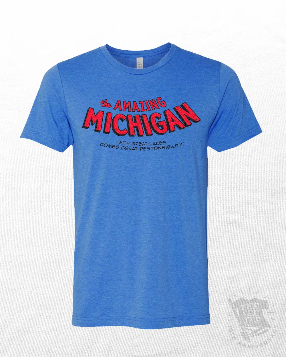 Amazing Michigan Unisex T Shirt Blue