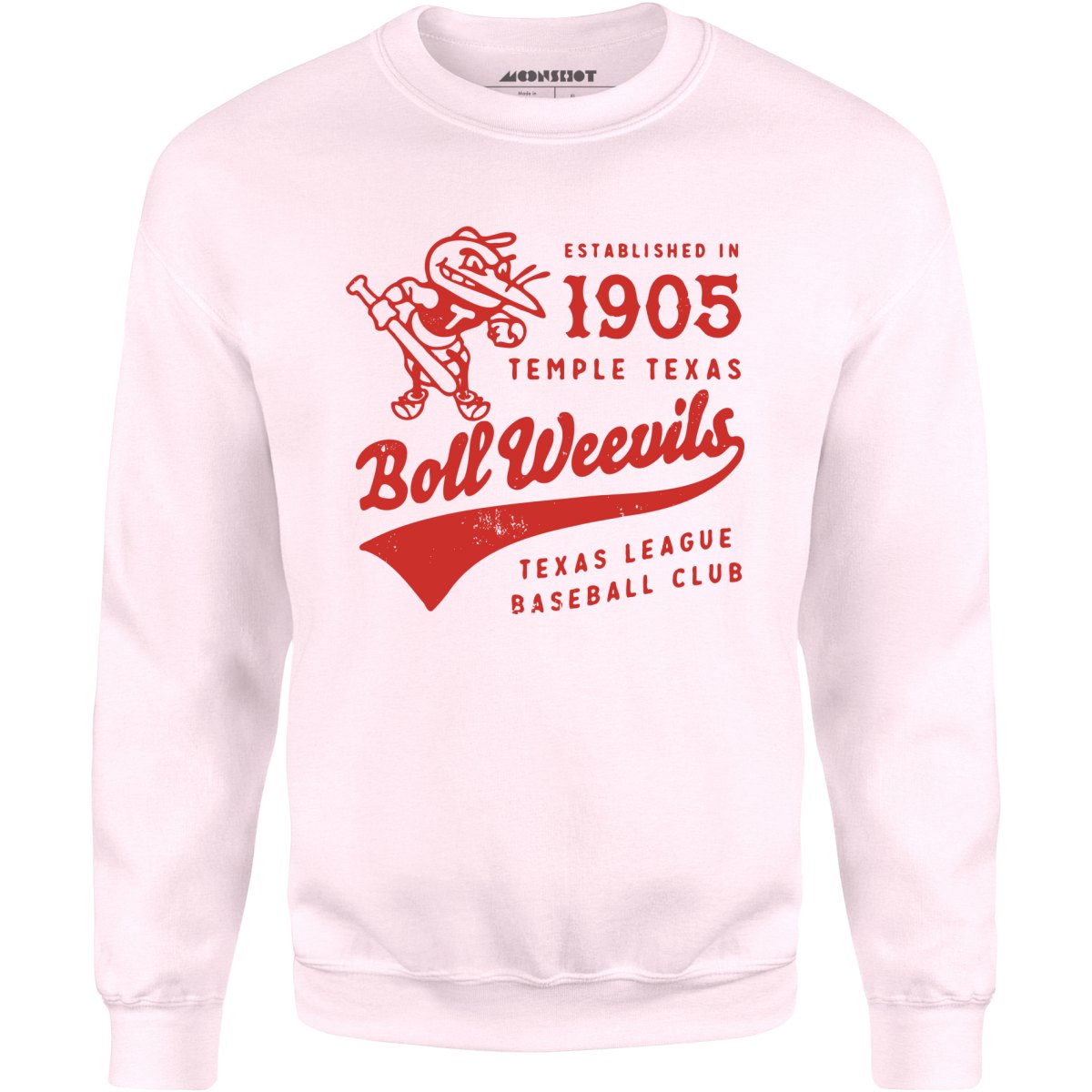 Temple Boll Weevils - Texas - Vintage Defunct Baseball Teams - Unisex Sweatshirt