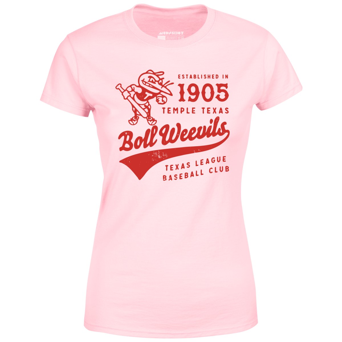 Temple Boll Weevils - Texas - Vintage Defunct Baseball Teams - Women's T-Shirt