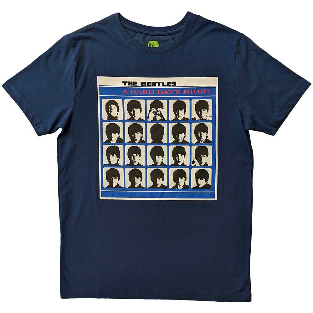 A Hard Day's Night Album Cover T Shirt Blue