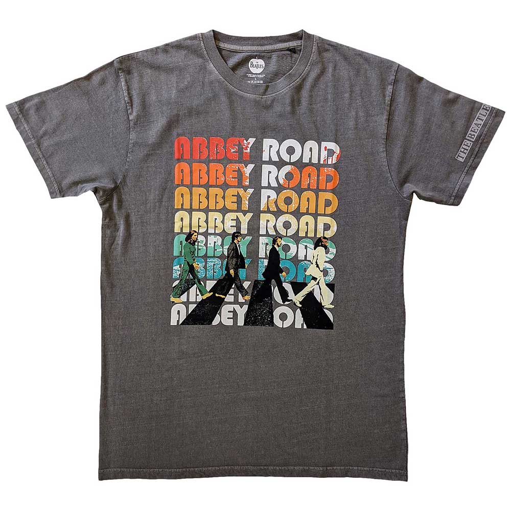 Abbey Stacked T Shirt Grey