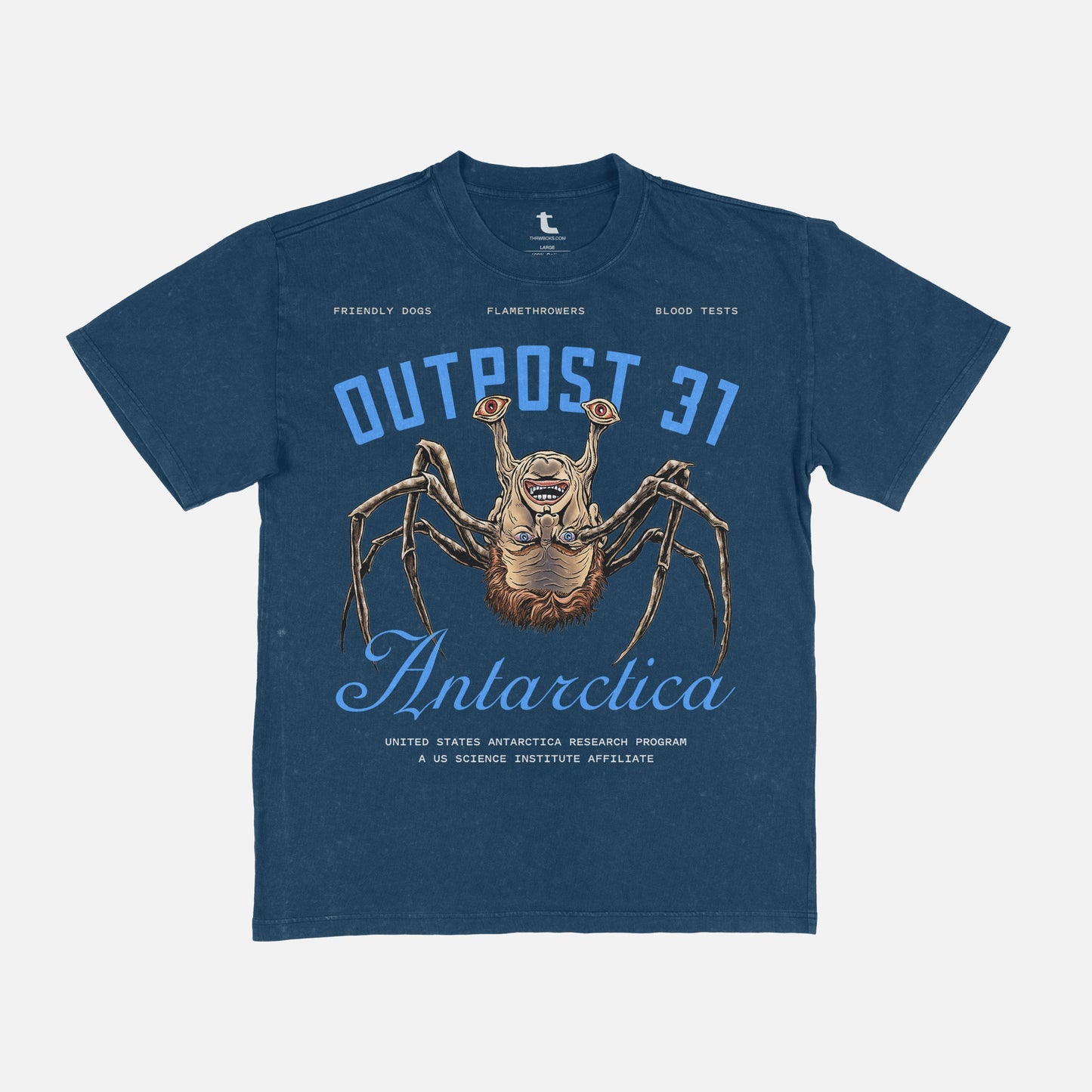 Outpost 31 Spiderhead Horror Movie Tee