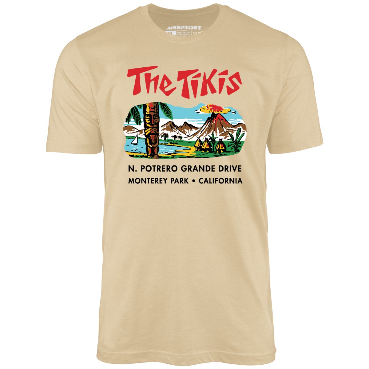 The Tikis - Monterey Park CA - Vintage Tiki Bar - Unisex T-Shirt
