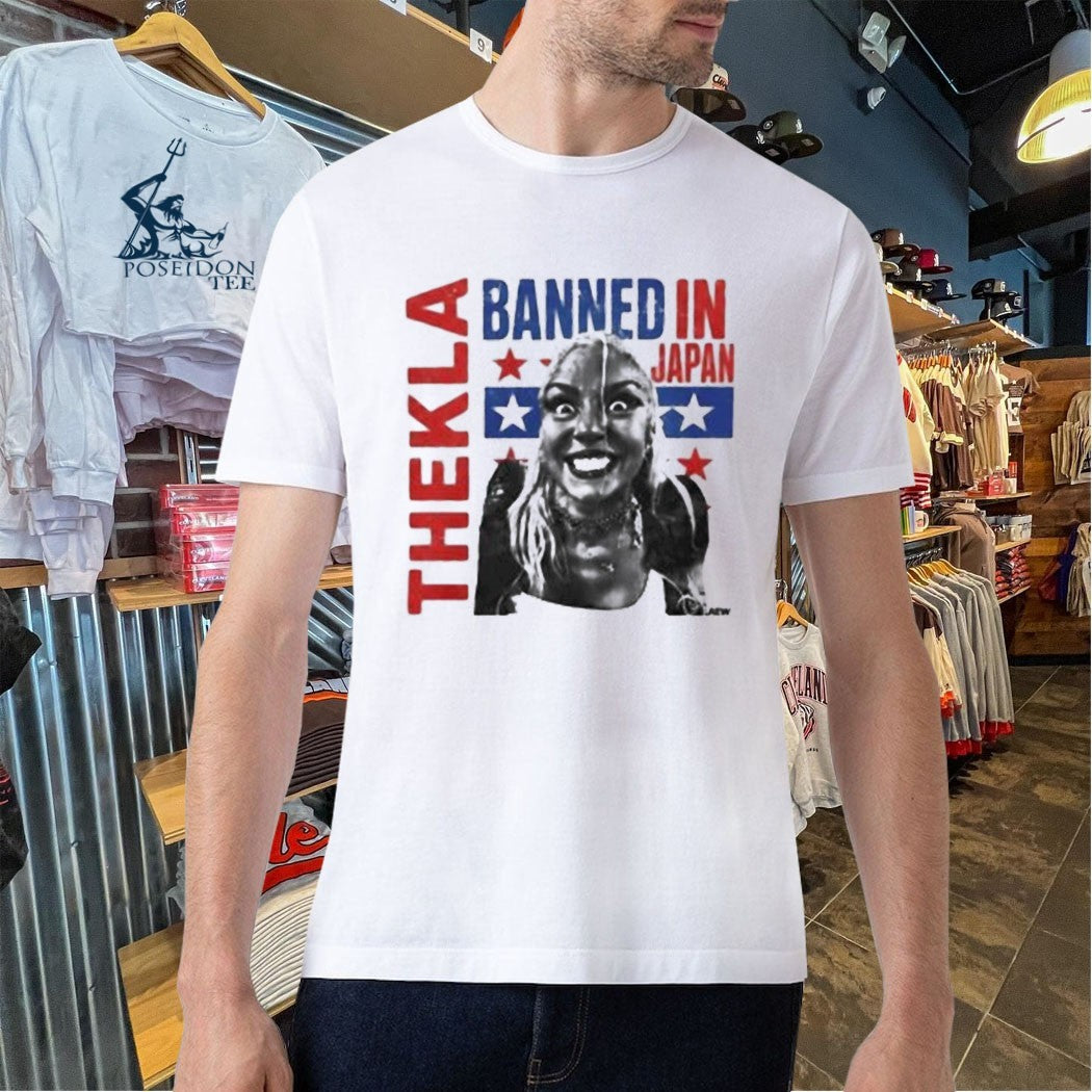 Thekla Banned In Japan 2026 T-shirt