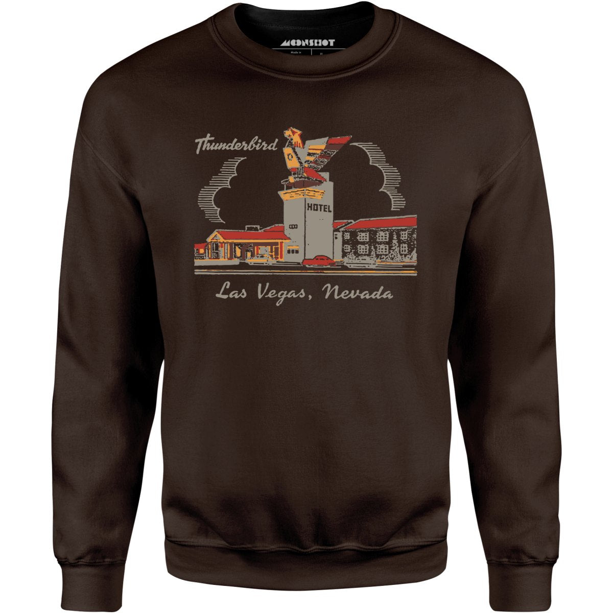 Thunderbird Hotel v2 - Vintage Las Vegas - Unisex Sweatshirt