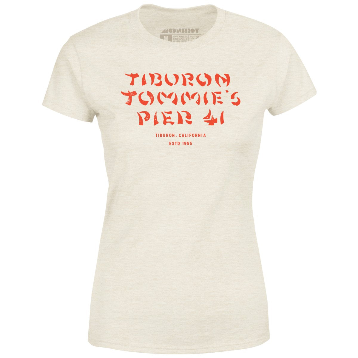 Tiburon Tommie's Pier 41 - Tiburon, CA - Vintage Tiki Bar - Women's T-Shirt