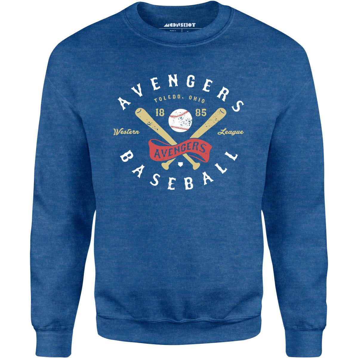 Toledo Avengers - Ohio - Vintage Defunct Baseball Teams - Unisex Sweatshirt