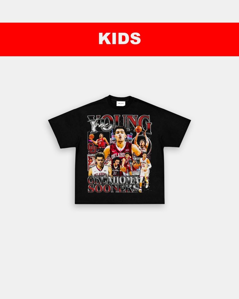 TRAE YOUNG - OKLAHOMA - KIDS TEE - clothing by TeeHivey.com (Image 5)