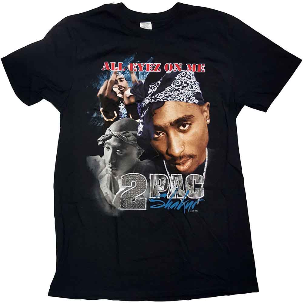 All Eyez Homage T Shirt Black