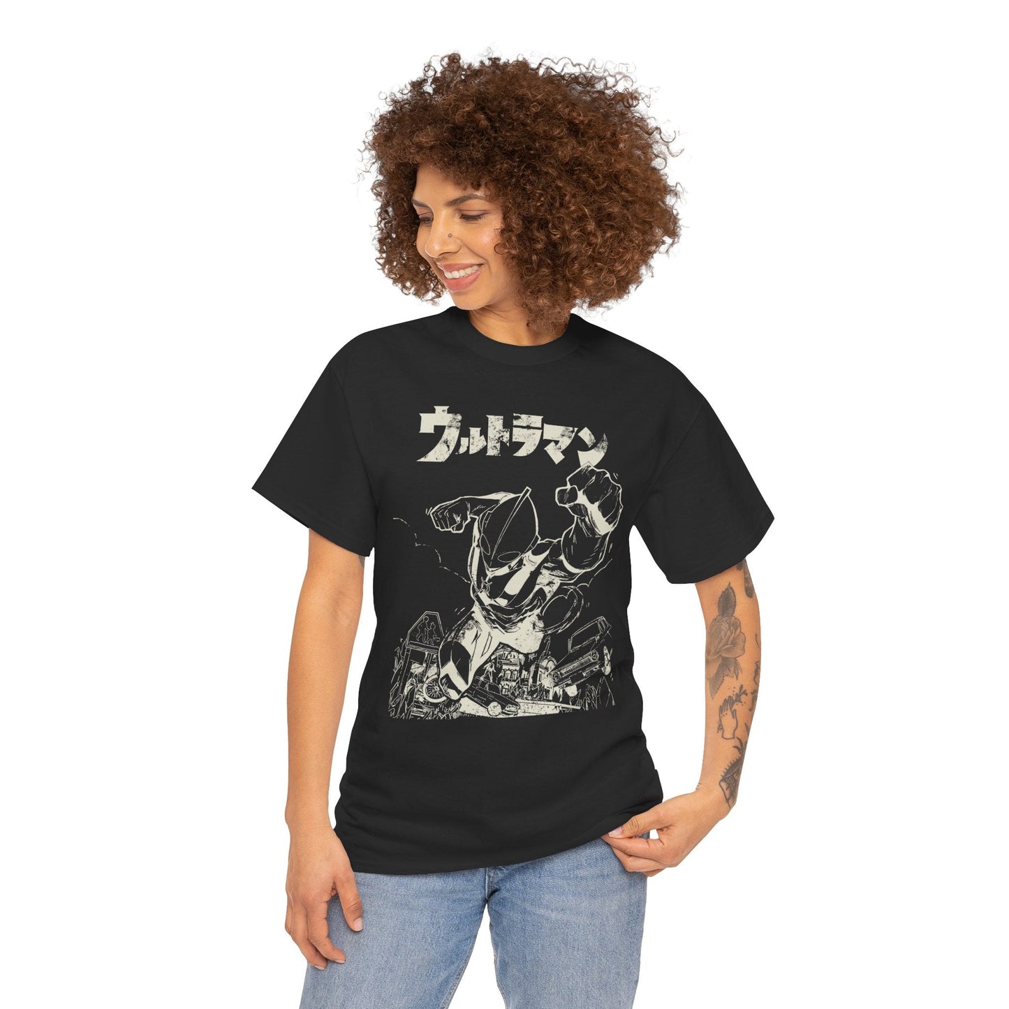 Vintage Restored Ultraman Graphic Tee From The 70's