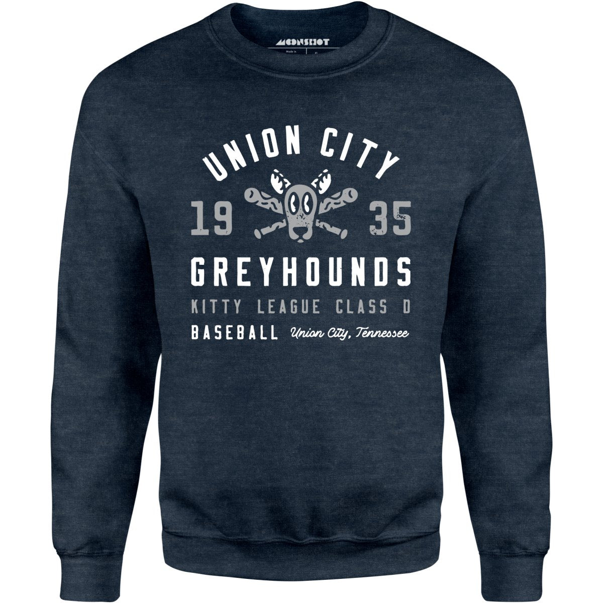 Union City Greyhounds - Tennessee - Vintage Defunct Baseball Teams - Unisex Sweatshirt