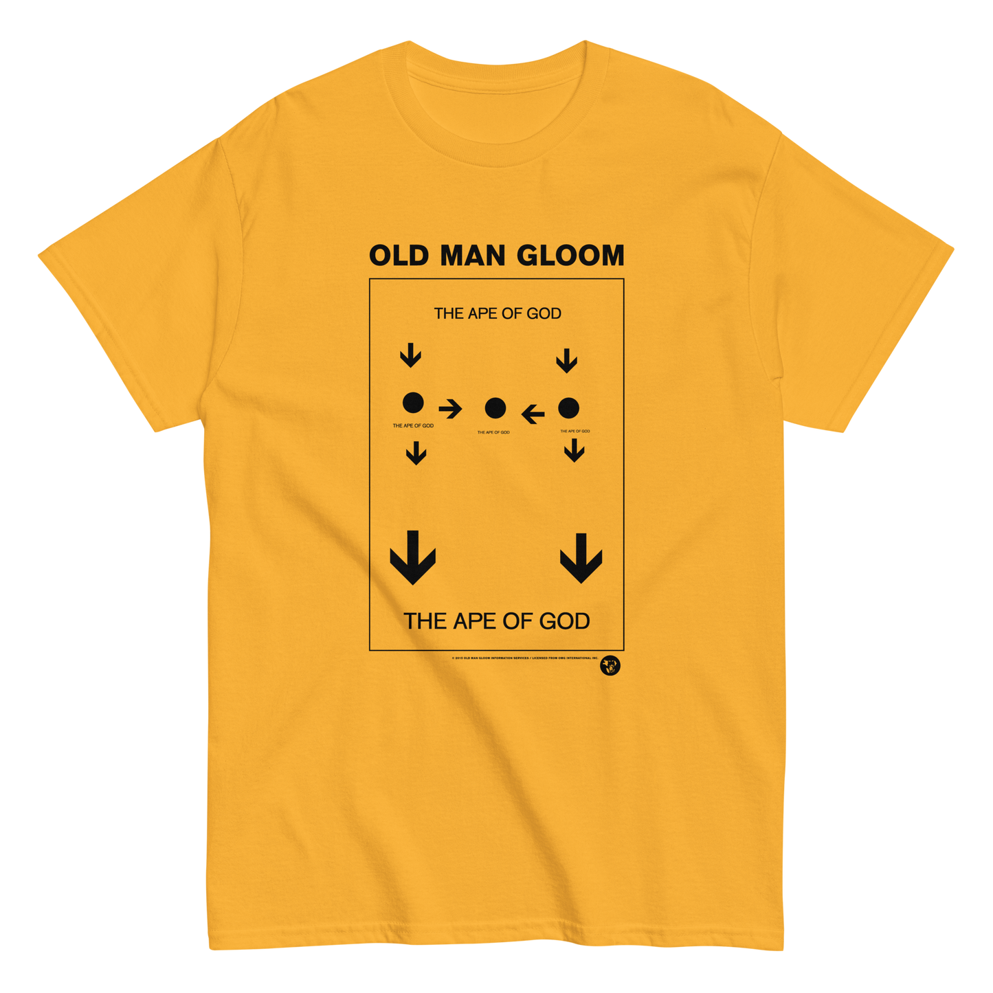 OLD MAN GLOOM AOG Infographic Shirt
