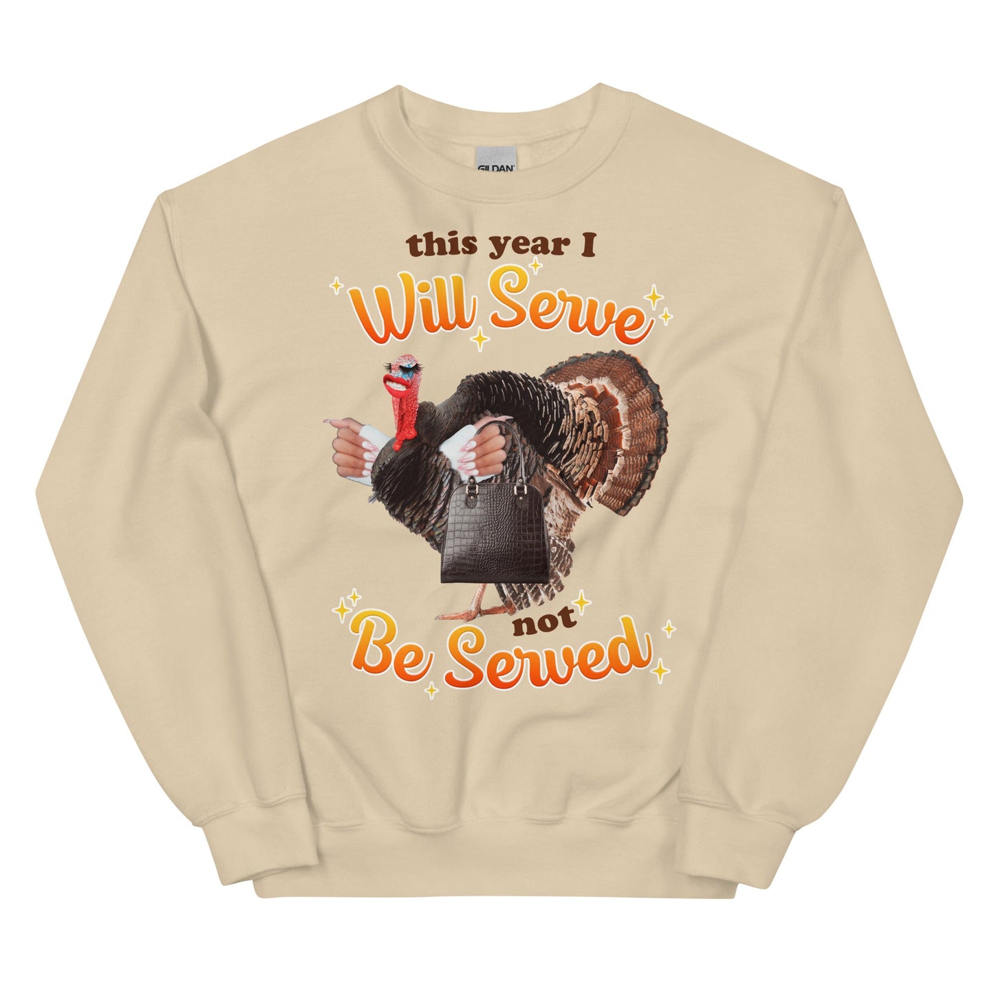 I Will Serve Not Be Served Unisex Sweatshirt