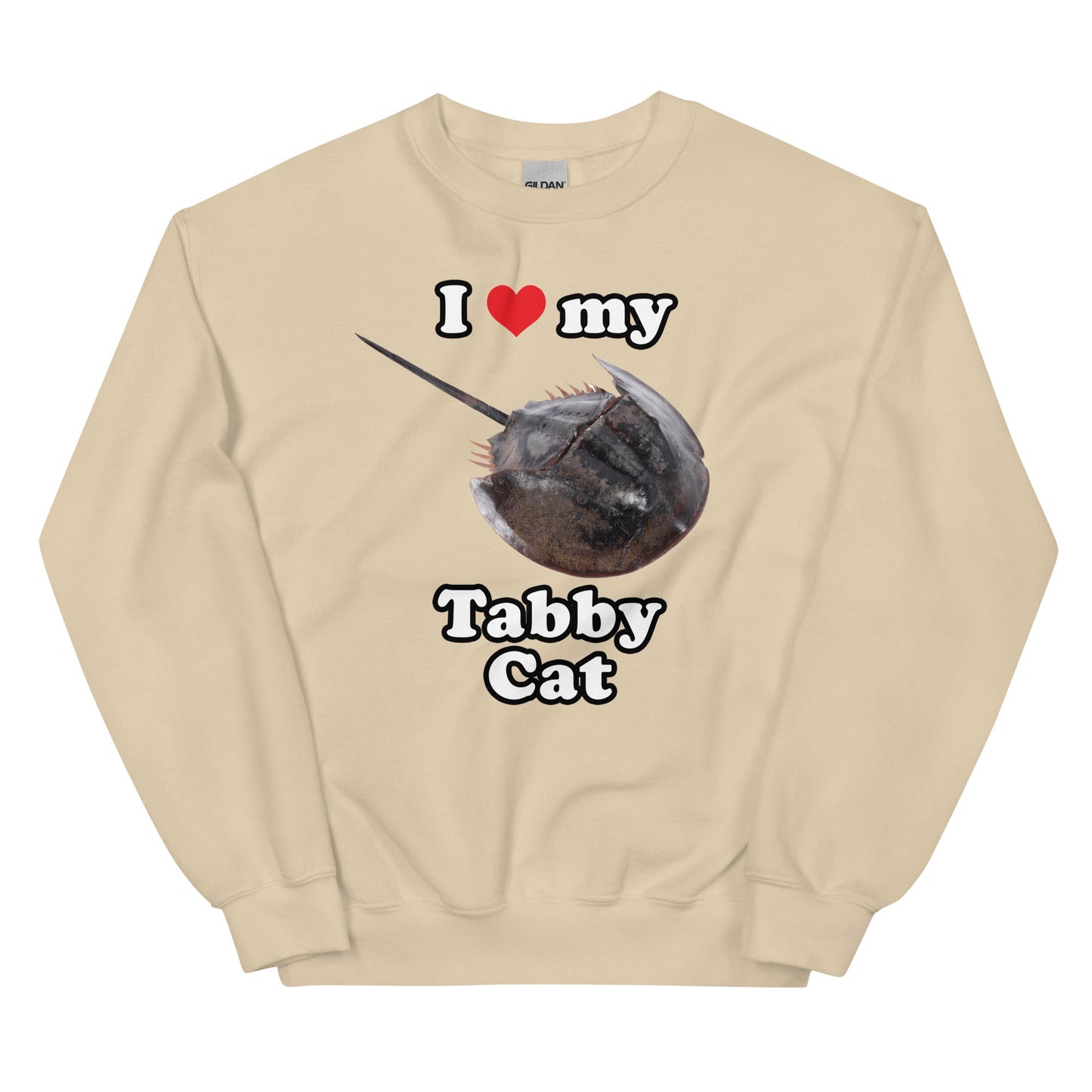 I Love My Tabby Cat Unisex Sweatshirt