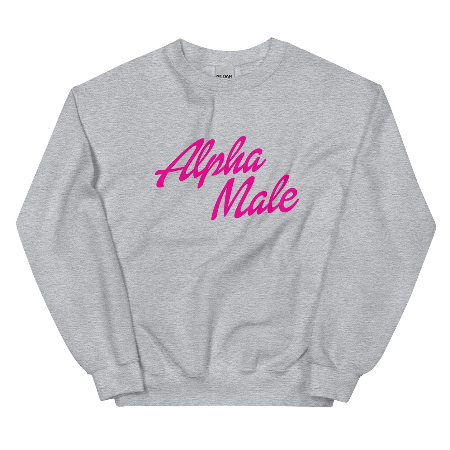 Alpha Male (Barbie Font) Unisex Sweatshirt