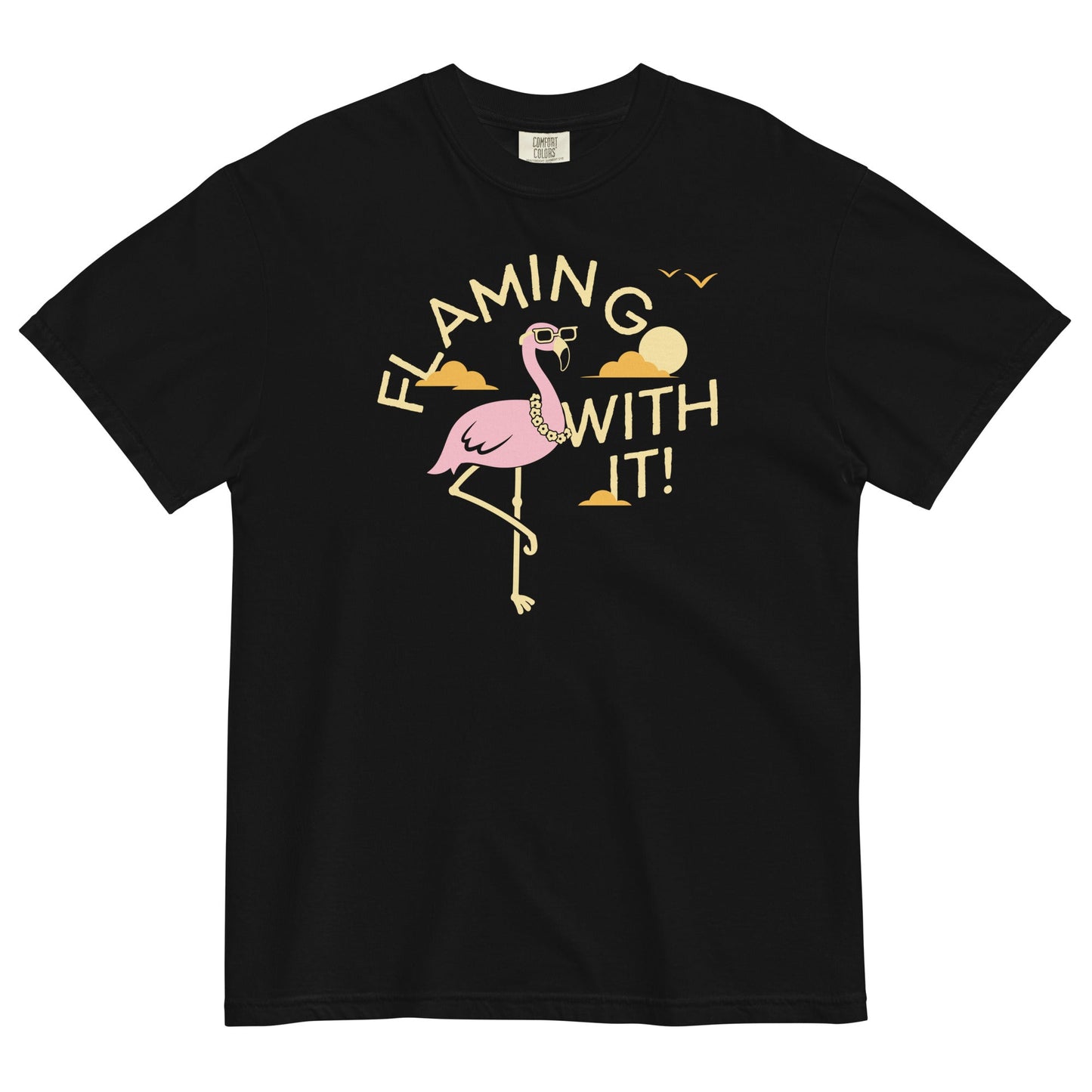 Flamingo With It Men's Relaxed Fit Tee