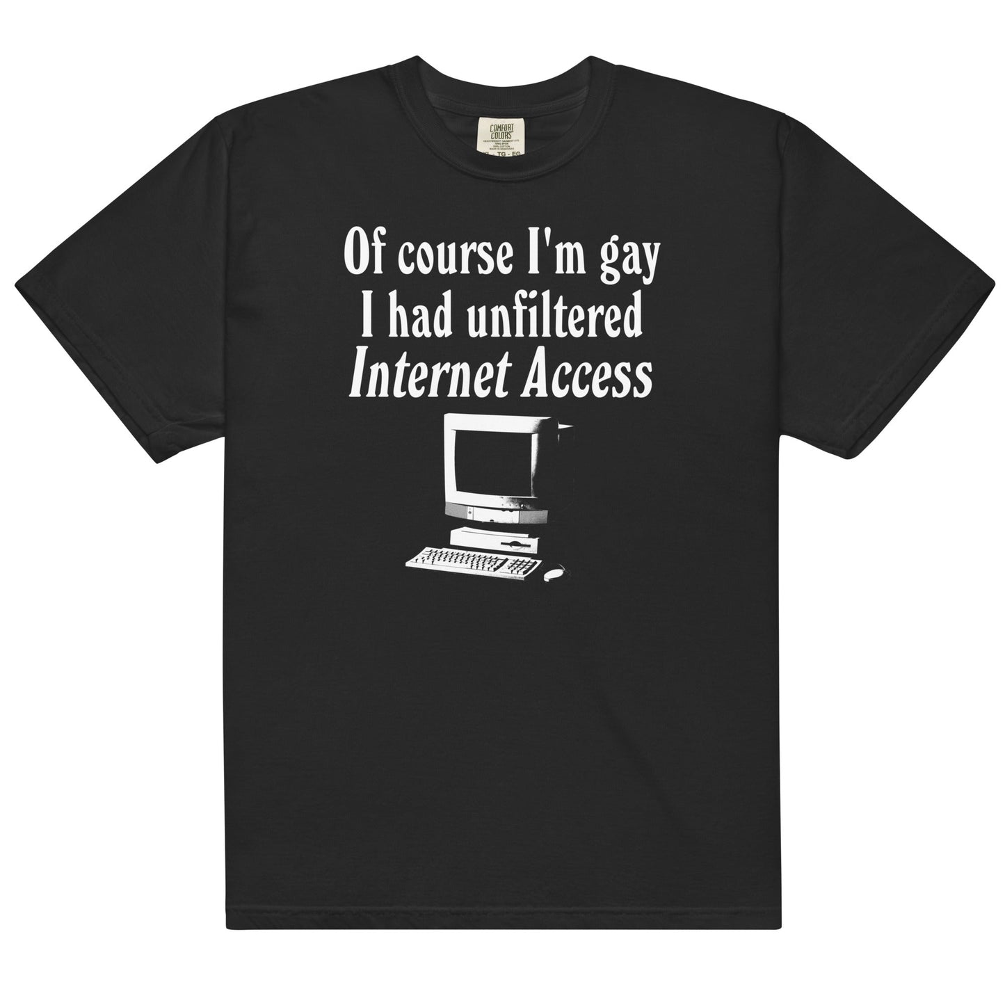 Unfiltered Internet Access Unisex t-shirt