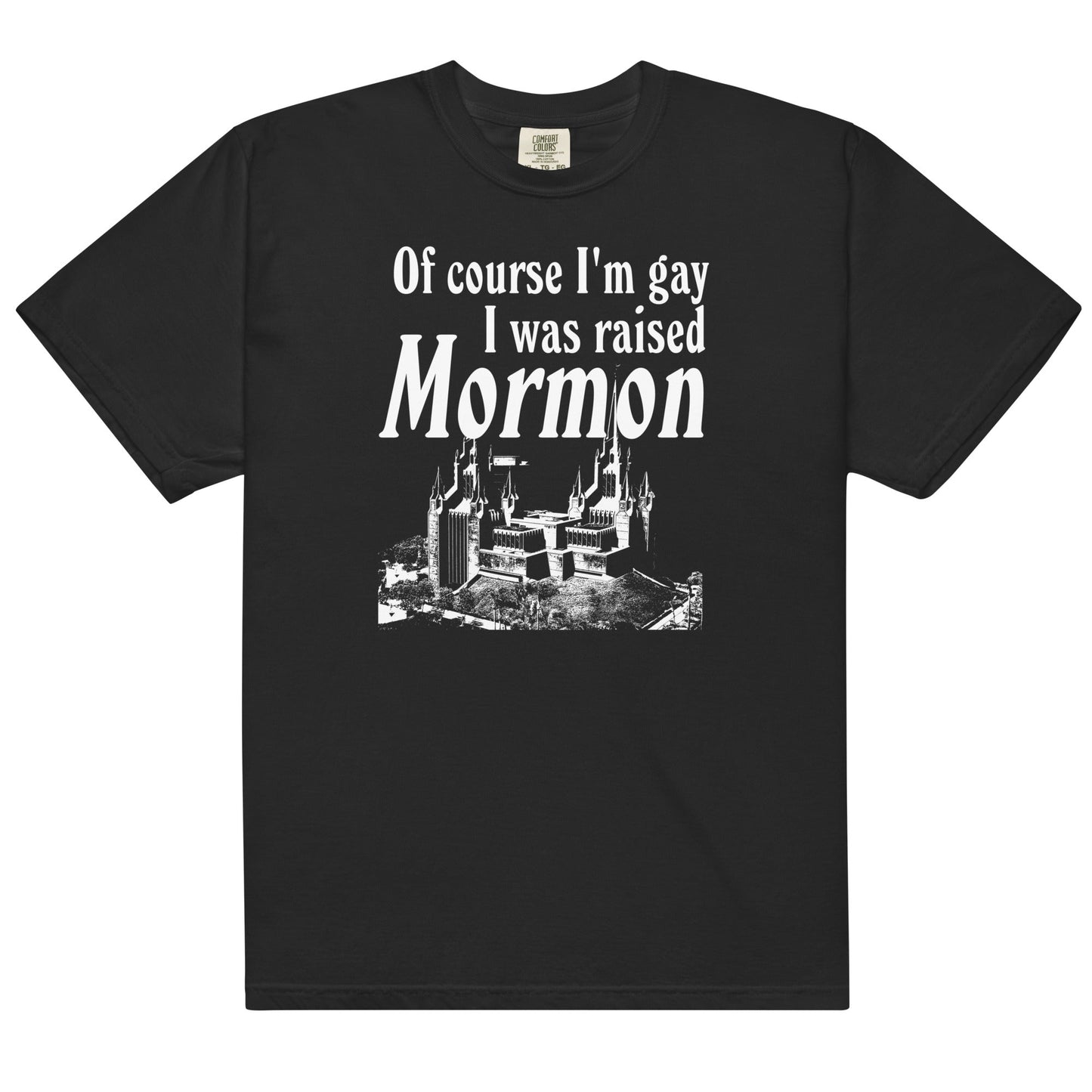 I Was Raised Mormon Unisex t-shirt