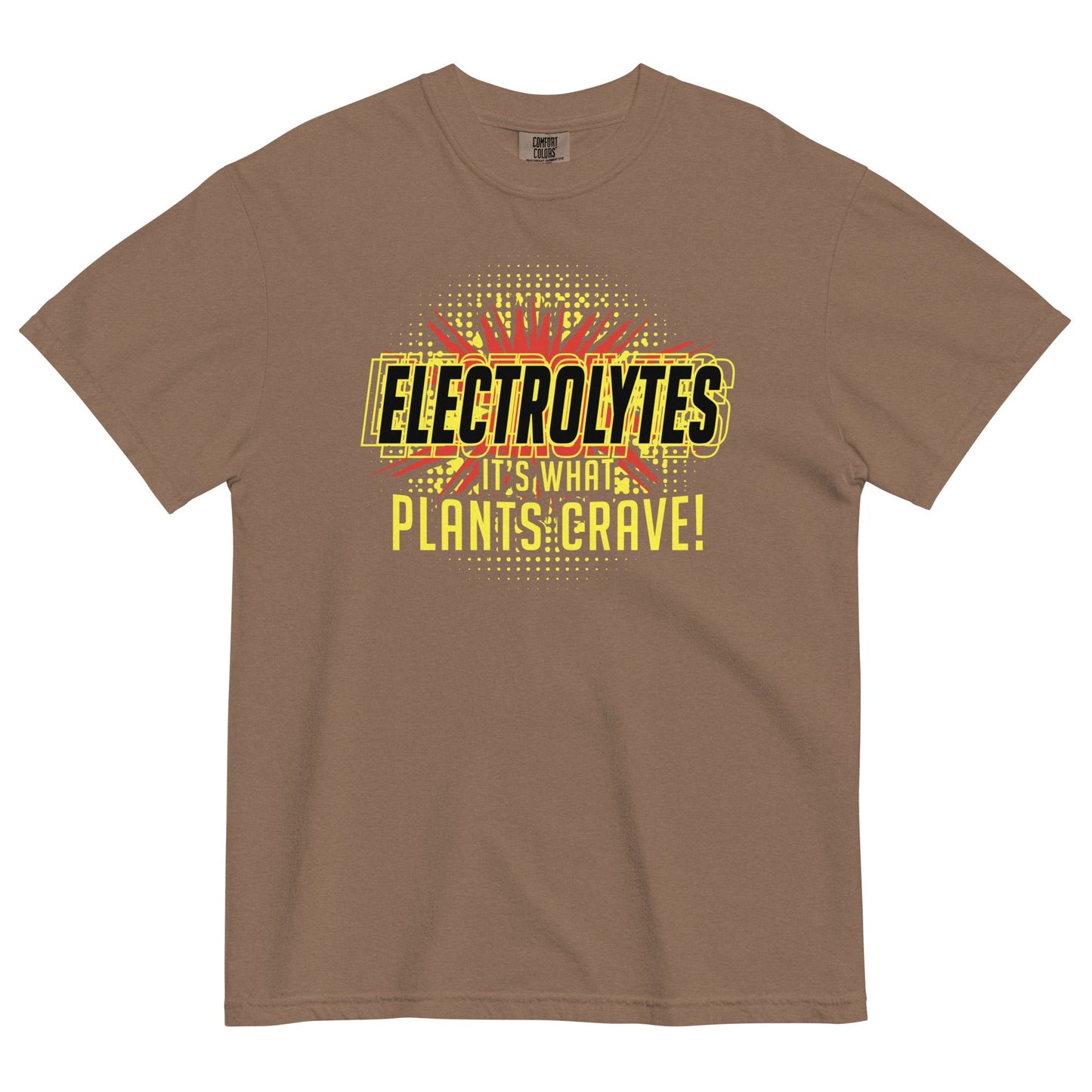 Electrolytes, It's What Plants Crave! Men's Relaxed Fit Tee