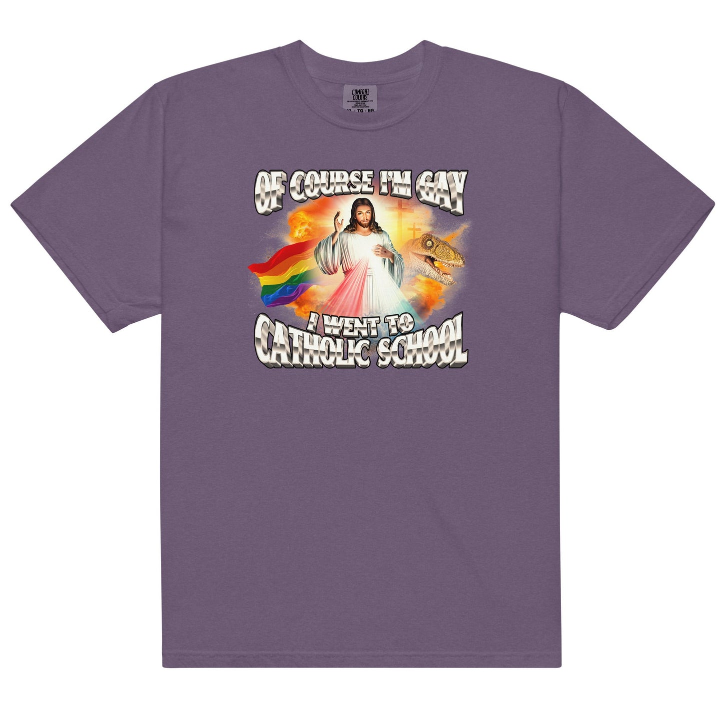 I Went to Catholic School (Hardcore) Unisex t-shirt