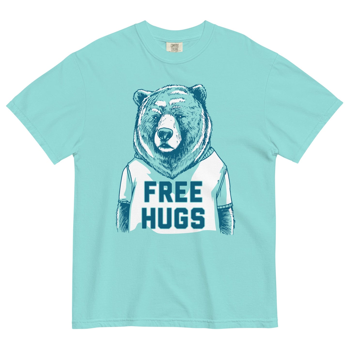 Free Hugs Bear Men's Relaxed Fit Tee