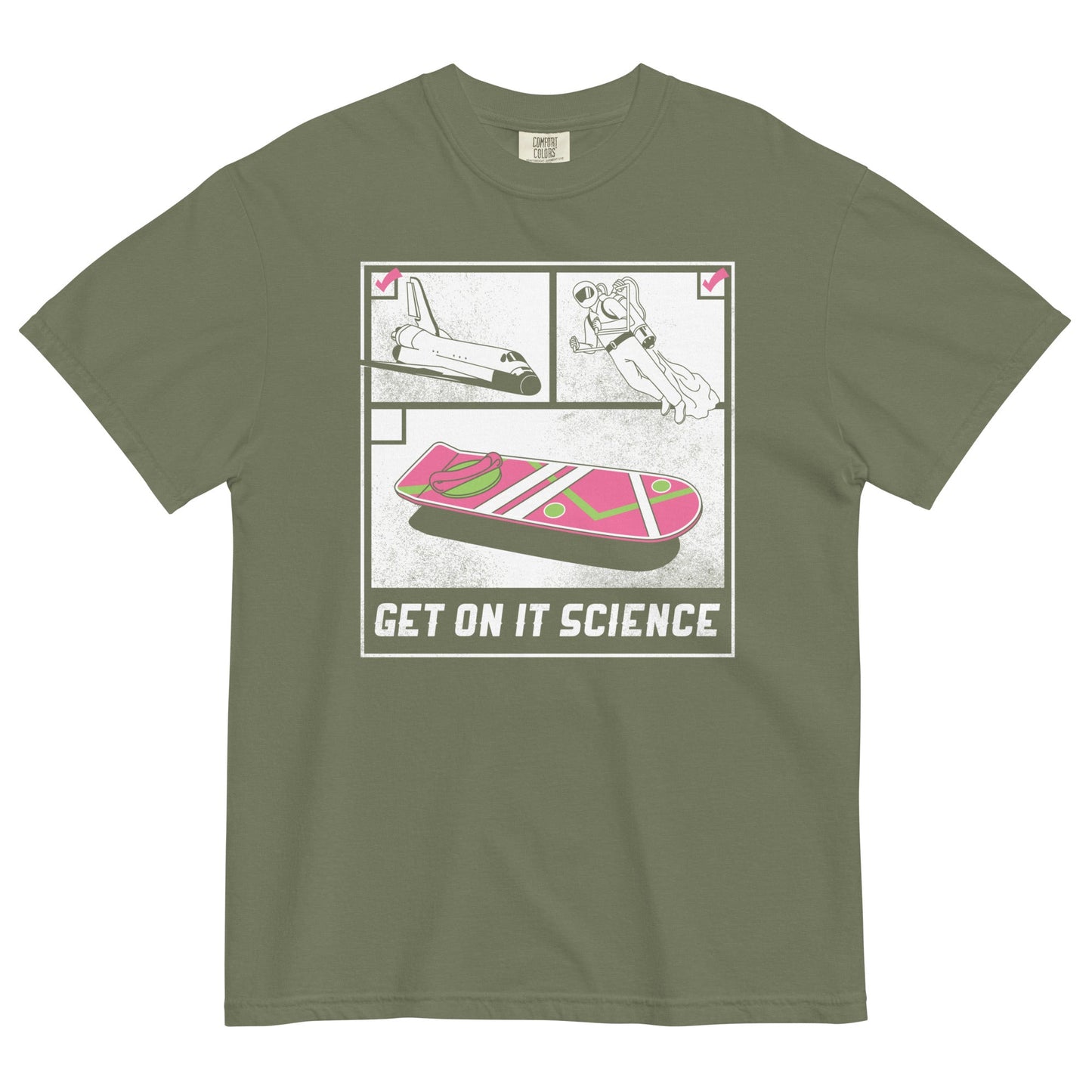 Get On It Science Men's Relaxed Fit Tee