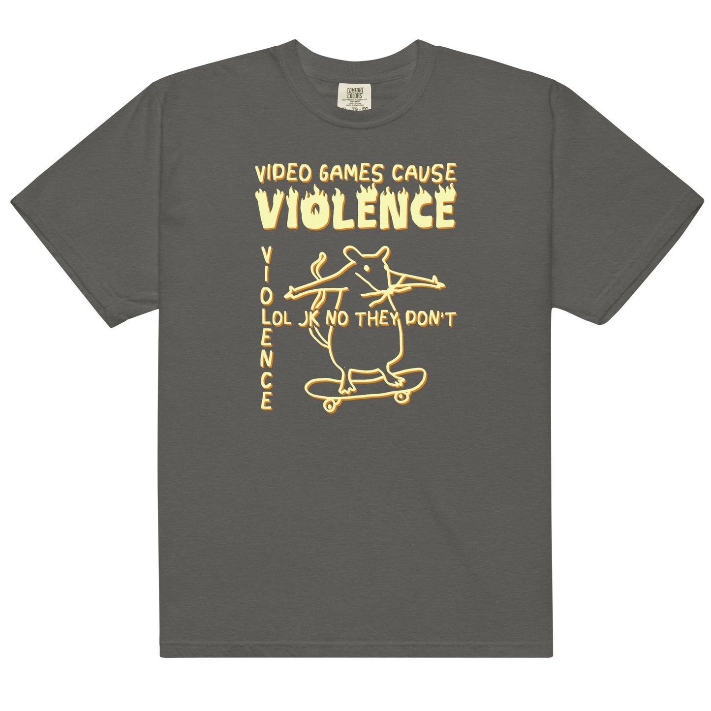 Video Games Cause Violence Unisex t-shirt