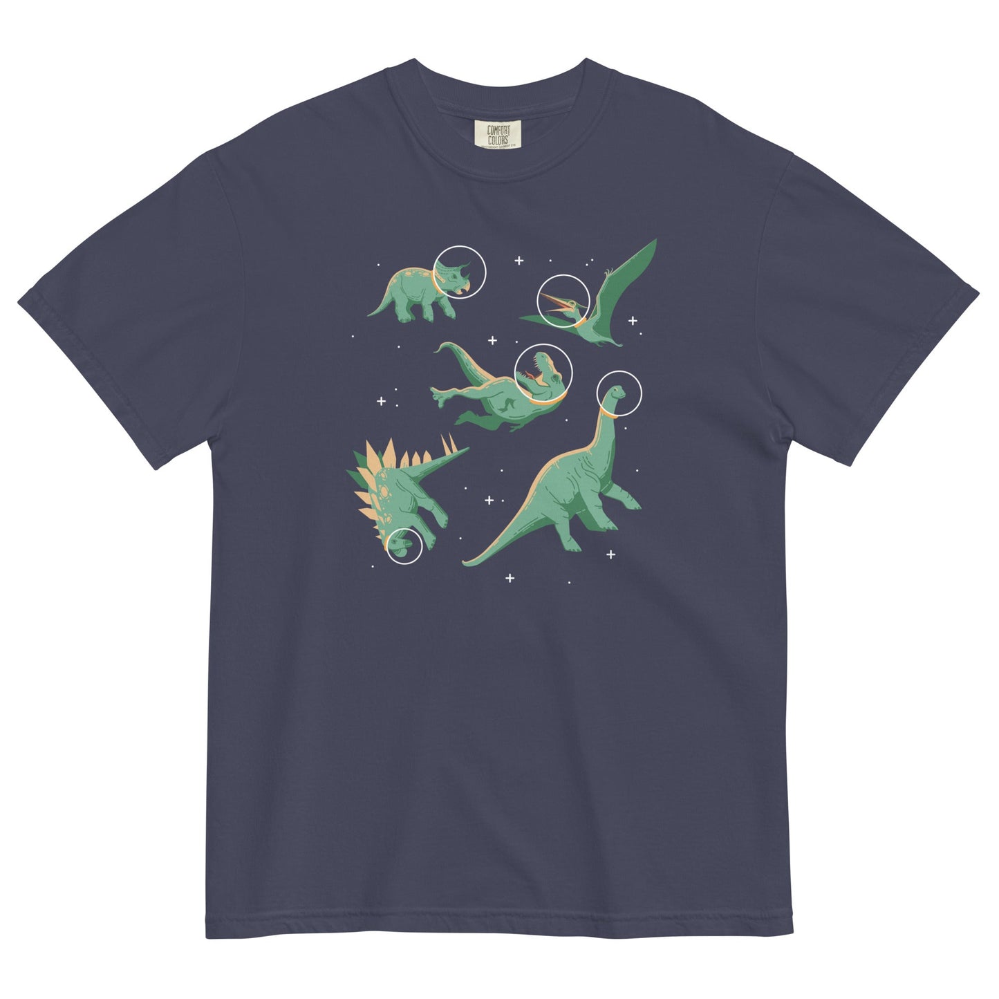 Dinos In Space Men's Relaxed Fit Tee