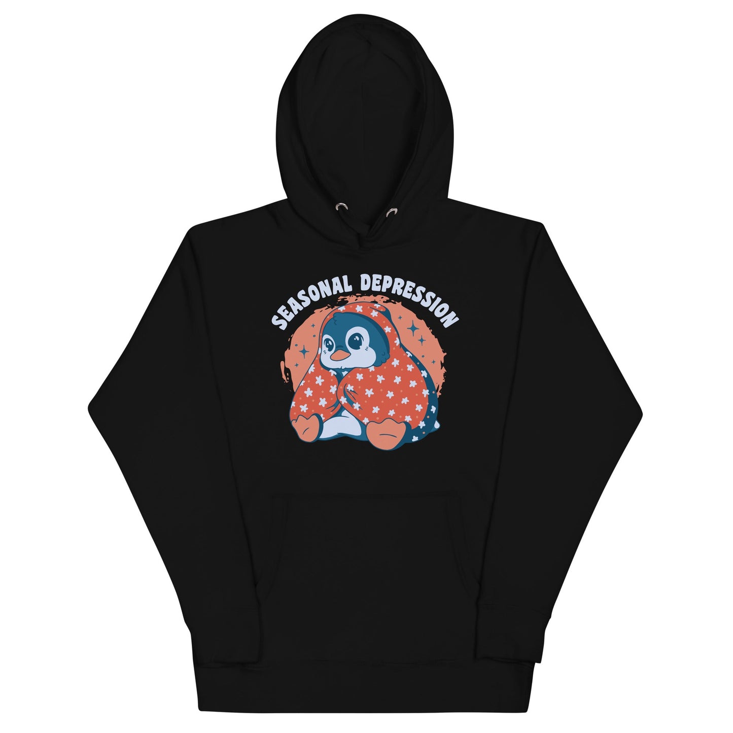 Seasonal Depression Penguin Unisex Hoodie