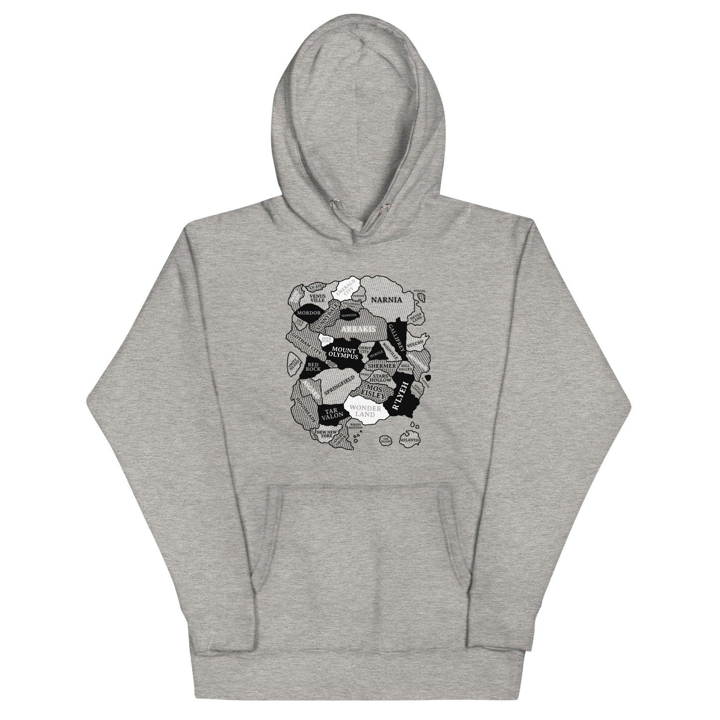 World Map Unisex Hoodie